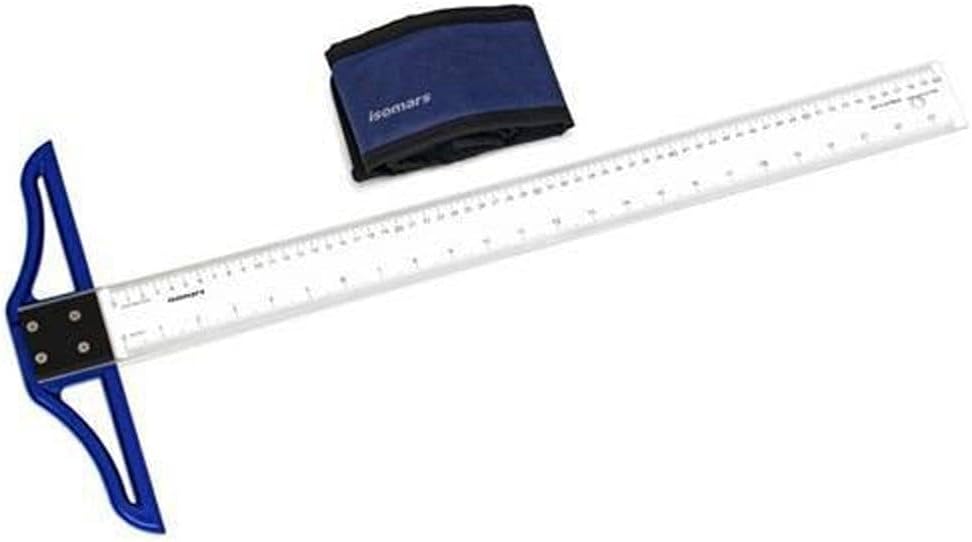Isomars DTM32 Plastic T Square Scale with Detachable Acrylic Head, 32 Inch Size