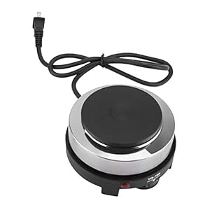Mini Stove,Portable 500W Electric Mini Stove Hot Plate Multifunction Home Heater (US Plug 110V), suitable for the soup and the porridge,hot pot