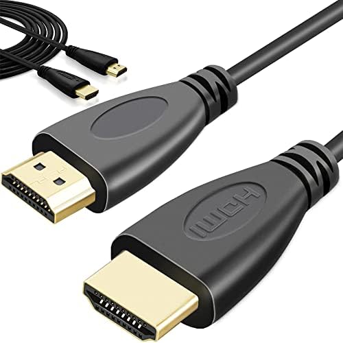 Retoo Kabel HDMI 4K 3 m, High Speed HDMI 2.0, 10,2 Gbit/s, 4K 60 Hz60 Hz, 3D, kompatybilny z UHD 2160p, Full HD 1080p, HDR, PS4, PS5, XBOX, TV, pozłacane złącza z kanałem zwrotnym Ethernet audio
