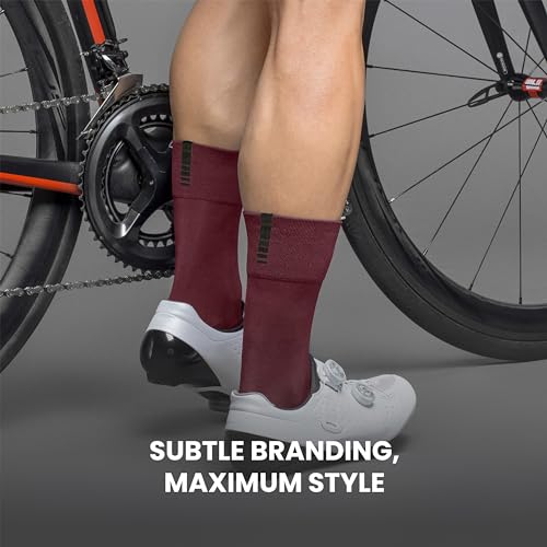 Image of GripGrab Lightweight SL Summer Cycling Socks - 2 Lengths, Road & Gravel | Breathable Coolmax mesh, stretch arch support, short ~3.5 in or tall ~6 in cuff - road, MTB, gravel & indoor biking