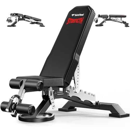 Adjustable Weight Bench for Home Gym: Commercial Adjustable Weight Bench 1800LBS Heavy Guide