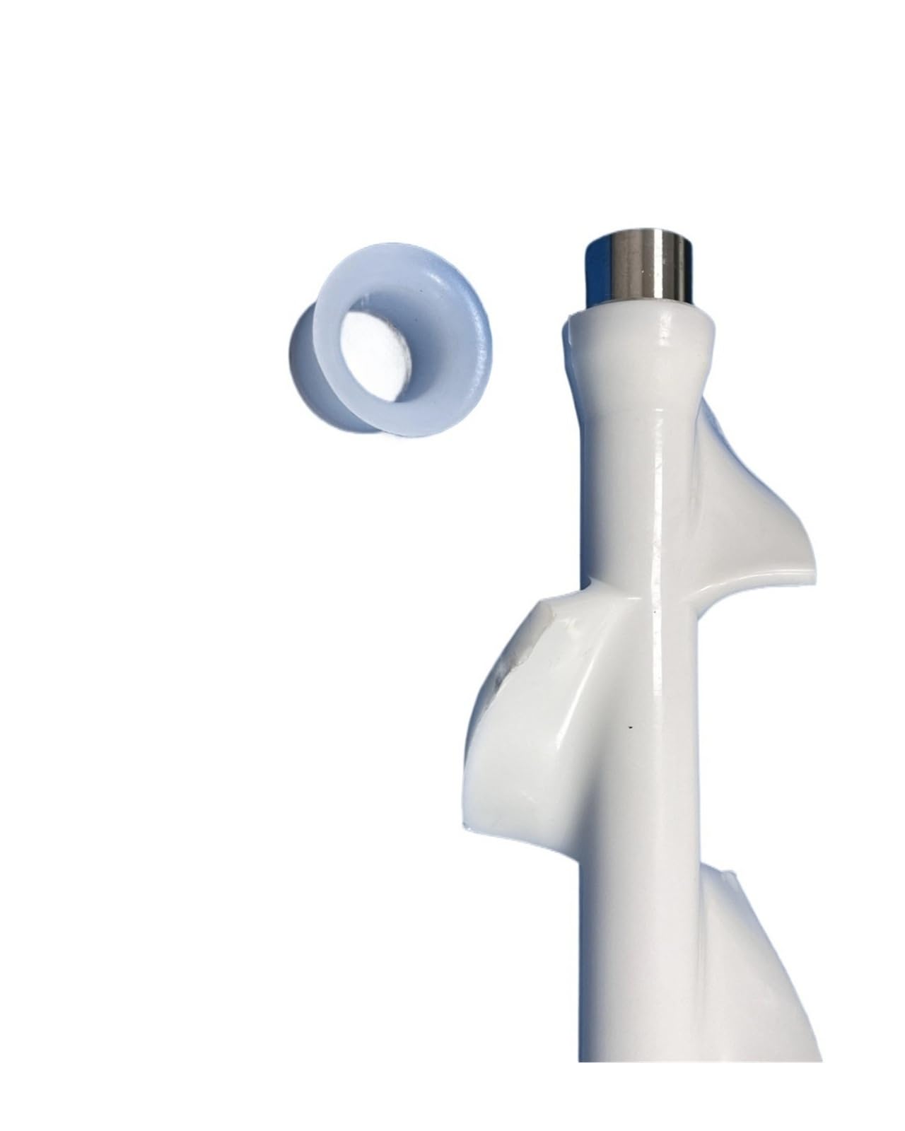 Pièce de Rechange de Tige de tarière de grattoir d'agitateur Blanc Compatible avec Les Machines à crème glacée Molle Guangli raccord de Remplacement 31.5CM Une pièce