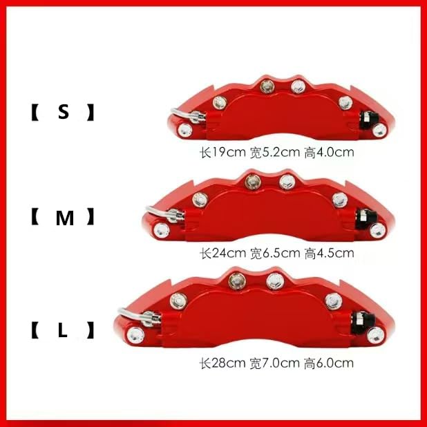 Cubre Pinzas de Freno Fiat Abarth 595 Tapas de Llantas 3