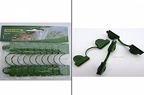 NORTENE Clip de Fixation pour arceaux 6mm x10 Cover