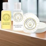 ASHINA JACOBSEN, 50 savons + 50 Shampoings + 50 Gels douche- 150 ARTICLES AU TOTAL...