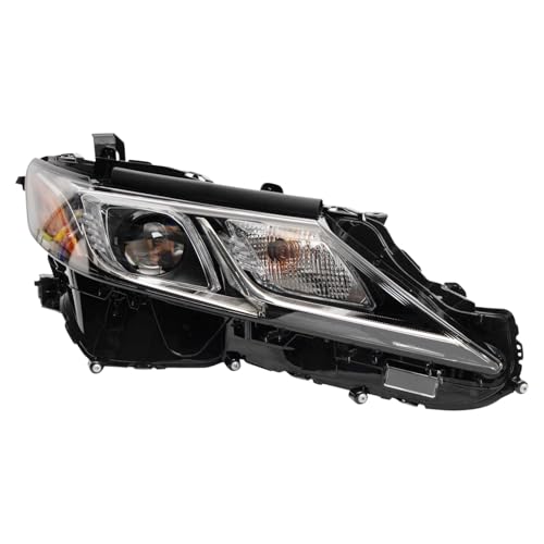 Image of TRQ Passenger Side Headlight Assembly Compatible with 2018 Toyota Camry L LE SE US Built TO2503255
