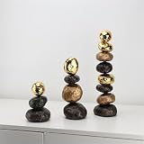 LJHFG63KUYT Stół wejściowy Kreatywna i nowoczesna rzeźba z żywicy Stacked Stacked Stack, Ornament for Living Room Desktop TV Cabinet Home Decor