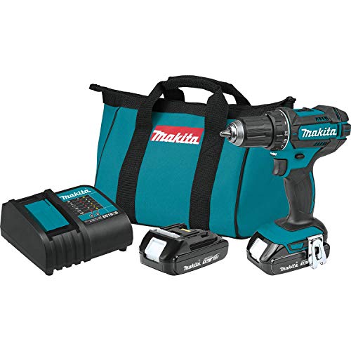 Makita XFD10SY 18V LXT Lithium-Ion Compact Cordless 1/2" Driver-Drill Kit (1.5Ah)