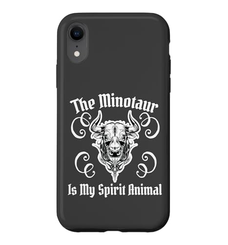 The Minotaur Is My Spirit Animal Ancient Greek Mythology �X�}�z�P�[�X iPhone XR �p