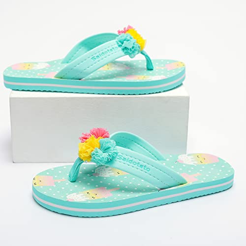 Image of Saidoteto Boys Girls Flip Flops Child Summer Slip-on Thong Sandals Beach Pool Water Shoes(Little /Big Kid)