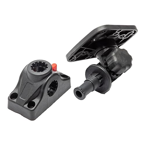 Image of Extreme Max 3006.8658 Universal Fish Finder Head Unit Mount with Pivoting Bracket (Square Mount)