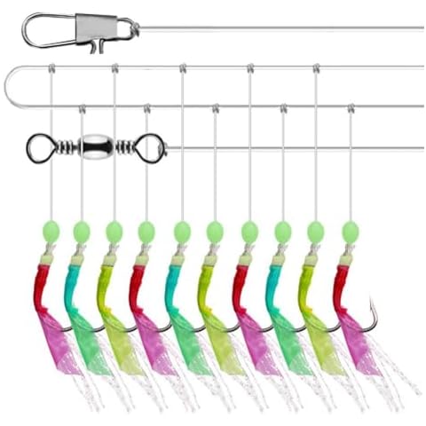 Stainless Steel Fishing Rig with Baitholder Hooks Cover