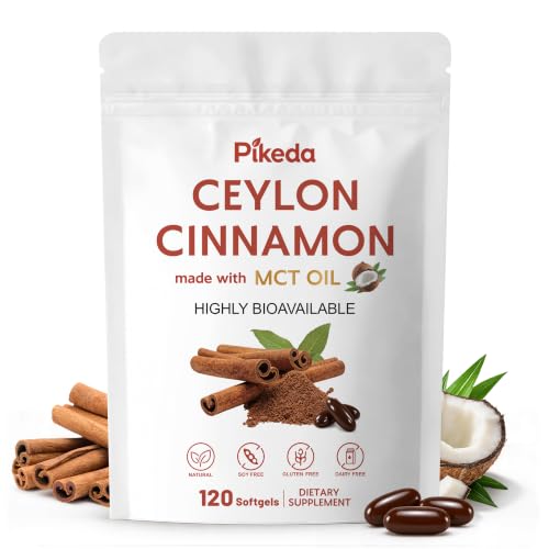 Pikeda Ceylon Cinnamon Softgels with MCT Oil