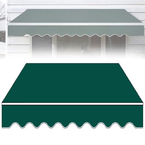 Toile d'auvent rétractable et imperméable pour une protection de terrasse durable - 2