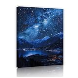 Décor murale polyvalente : Cette grande œuvre d'art sur toile encadrée transforme n'importe quelle pièce avec son charme rustique et ses couleurs vives. Parfait pour les chambres, les salons ; améliore l'attrait visuel et ajoute une touche décora