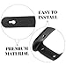 DOITOOL 2pcs Office Chair Arm Pads for Computer Chairs Plastic Handrail Easy to Install