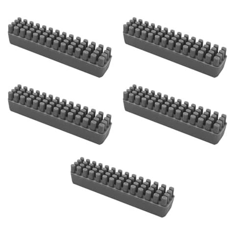 5PCS 3D Printer Silicone Nozzle Brush for Bambu Lab A1 Mini, 3D Printer Hotend Nozzle Brush Replacement Kit Cleaner Tool of 3D Printer Accessories, for Cleaning Extruded Filaments, Easy to Install Cover