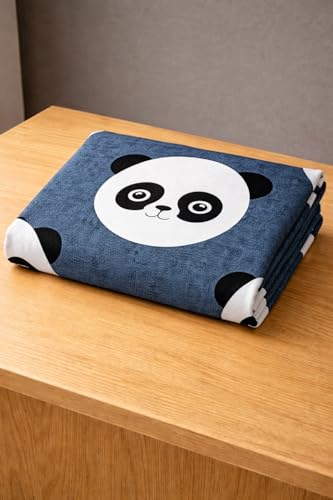Image of DECORUM Glace Cotton Single Bedsheet with 1 Pillow Cover | Soft, Durable, Lightweight & Skin-Friendly Fabric| Suitable for Single /Diwan Bed Size