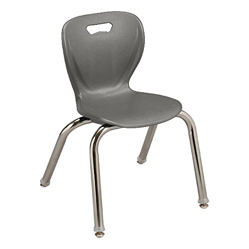 Learniture Shapes Series School Chair, 14" Seat Height, Graphite, Lnt-Inm3014Gt-So (Pack Of 4) #TOP17