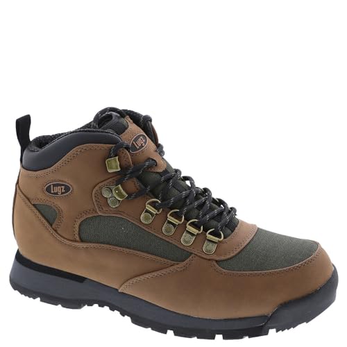 Lugz Men's Sidewinder Fashion Boot, Brown/Olivedrab/Charcoal/Black, 7 M US
