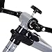 HOMCOM Mini Bicicleta Estática Pedaleador de Ejercicio Plegable con Resistencia Ajustable Entrenamiento...