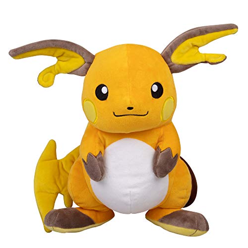 Pokémon Raichu Plush Stuffed Animal Toy - Large 12" - Officially Licensed - Great Gift For Kids #TOP1