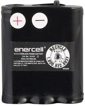 RadioShack/Enercell 3.6V/850mAh Ni-Cd Battery for Panasonic P-P511A (23-932)