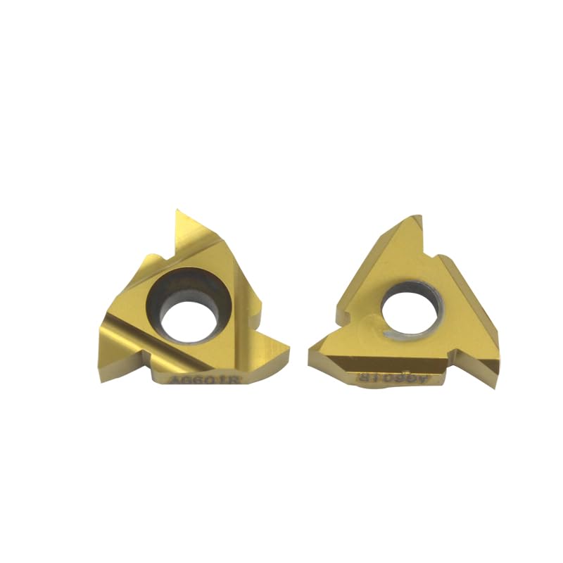 Tool Part for 16IR AG 60 20PCS Threading Inserts 60 Degree 16IR AG 60 LDC Lathe Cutter for Thread Turning