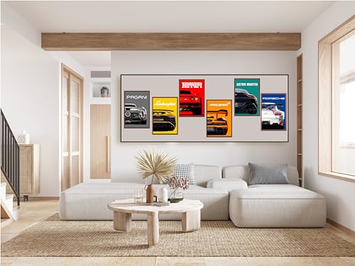 Esjaying Car Posters Supercar Poster Art Prints For Walls Vintage Racing Car Wall Art For Boys Bedroom thumb #4
