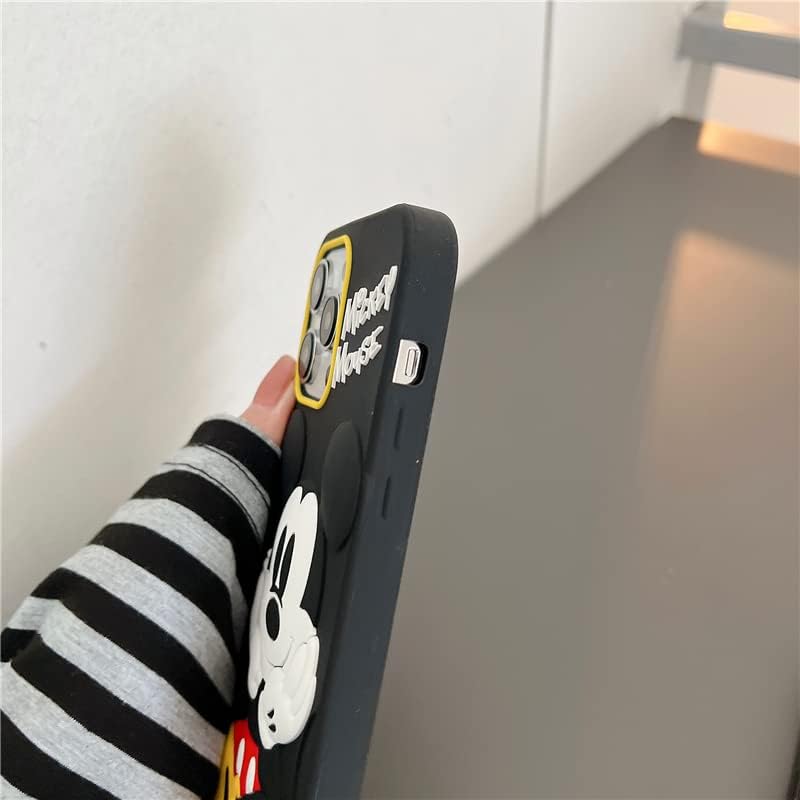 Miniatura 6 de Funda de silicona suave para Apple iPhone 13 Pro Max iPhone13ProMax de 6.7 pulgadas, Mickey Mouse Disney, animación de animación 3D, caricatura,
