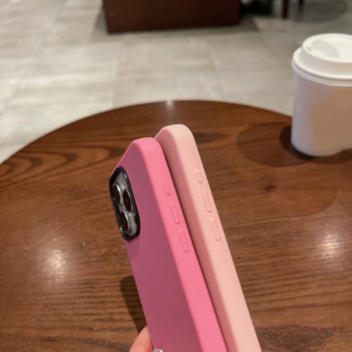 Coque iPhone 14 Plus antichoc rose pour protéger votre écran
