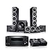 Produktbild Teufel Theater 500 Surround AVR für Dolby Atmos 5.1.2" Schwarz/Schwarz Heimkino Lautsprecher 5.1 Soundanlage Kino Raumklang Surround Subwoofer
