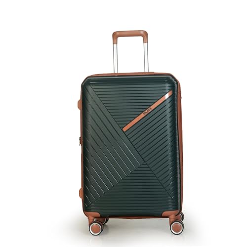 Image of CRUISE Forest Oak Trolley Bags Multi Set Offer | Hard Shell Expandable Suitcases | Cabin and Check-in Lightweight Luggage Bags for Travel (Set of 1, Forest Oak, Medium)