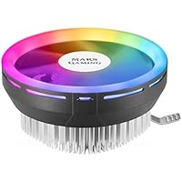 Mars Gaming , Disipador CPU Perfil Bajo con Ventilador 120mm