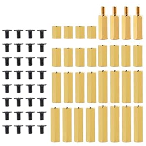GeeekPi T-0033 Computerschrauben Set 64 Stück