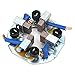 Acouto Starter Motor Brushes, Starter Brushes for Four-Cylinder Agricultural Vehicle Vehicle Starter Carbon Brush Holder Assembly Fit for Four-Cylinder Agricultural Vehicle
