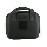 WoSporT ブラック ソフト ナイロン ガンバッグ ウェポン ケース (28cm*22cm*4cm)