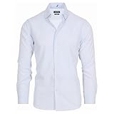 Nautica Slim Fit Mens Dress Shirts Long Sleeve Performance Polyester Fabric Wrinkle Free 4-Way Stretch