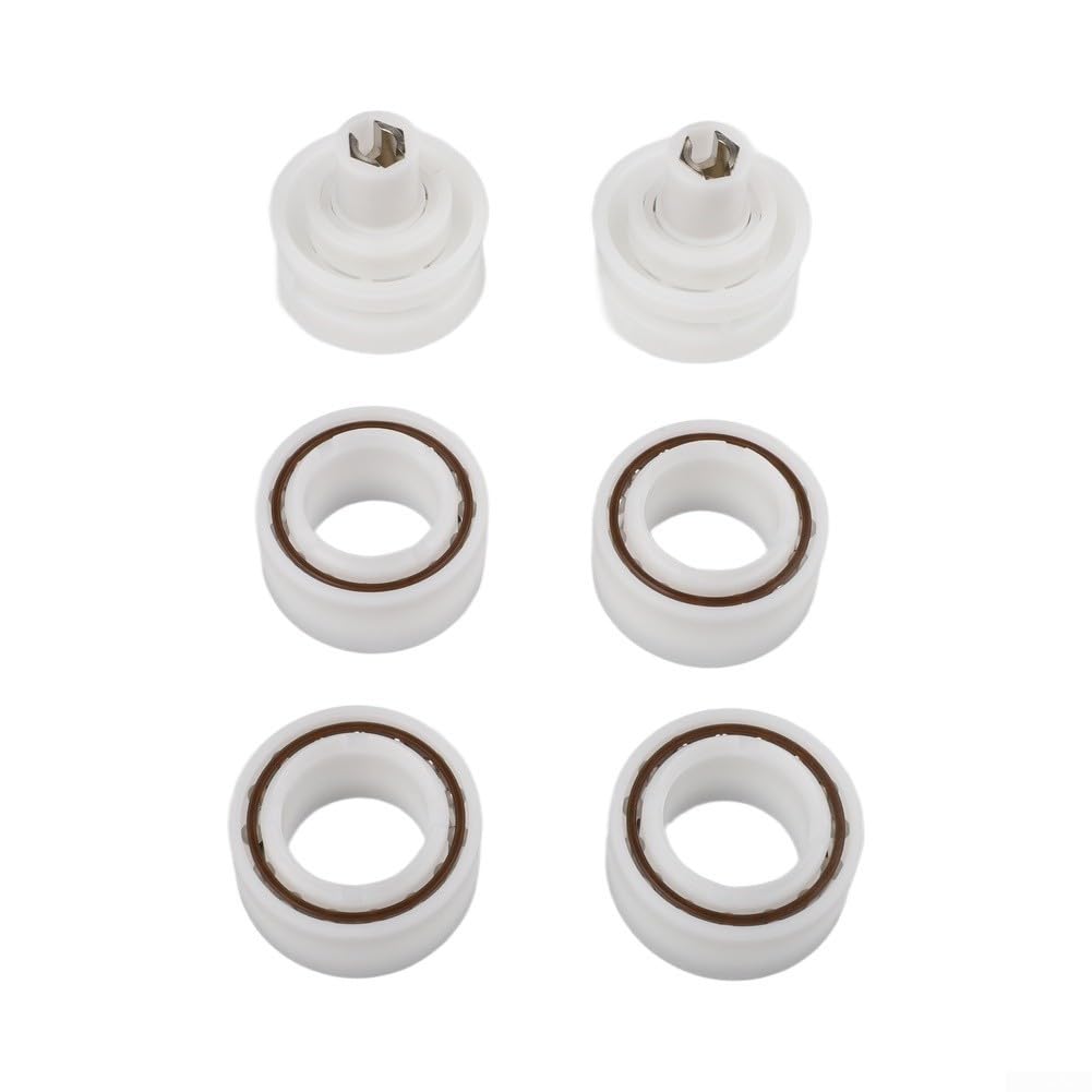 Gruppo puleggia di trasmissione, RCX26000 RCX26002 cuscinetto per Hayward per pulitore robotico per piscina con squalo tigre, parte di ricambio per motore (6 pezzi)