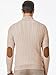 JMIERR Mens Sweater Cable Knit Casual Long Sleeve Button Chunky Winter Fashion Knitted Pullover Sweaters, 3XL, Beige