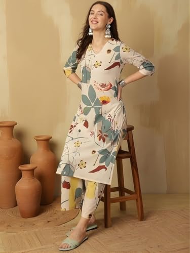 Image of Kurti with Plazo Set for Women