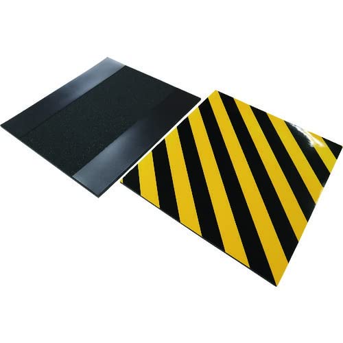 日東エルマテ NEWトラクッション マグネットタイプ 8mm×450mm×500mm 黄/黒 14223
