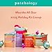 Patchology Patching All The Way Gift Set – Hydrating Under Eye Masks with Collagen, Retinol, Hyaluronic Acid – Christmas Gift & Beauty Stocking Stuffer for Puffy Eyes 5-Pair Sampler (Limited Edition)