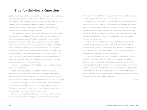 Lateral - Based on the Hit Podcast: Wonderful Answers to Weird Questions - Image 3