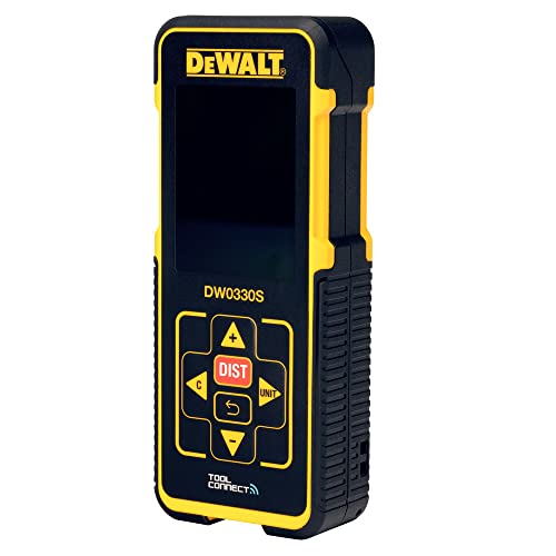 DEWALT Laser Measure Tool/Distance Meter Bluetooth 330-Foot (DW0330SN)