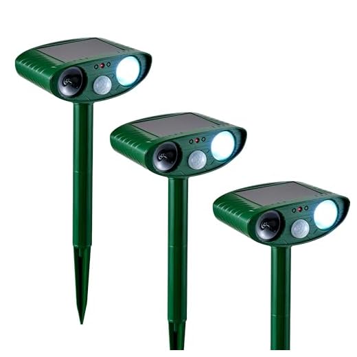 Solar Animal Repeller with Motion Sensor