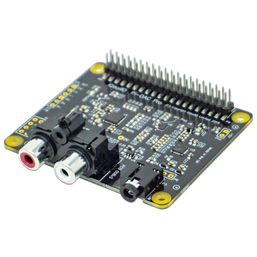 Materiale: plastica Raspberry Pi Scheda audio IQaudio DAC Pro (SC0369)