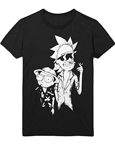 Hypeshirt T-Shirt Rick Fear and Loathing with Rick C000018 Noir XXL