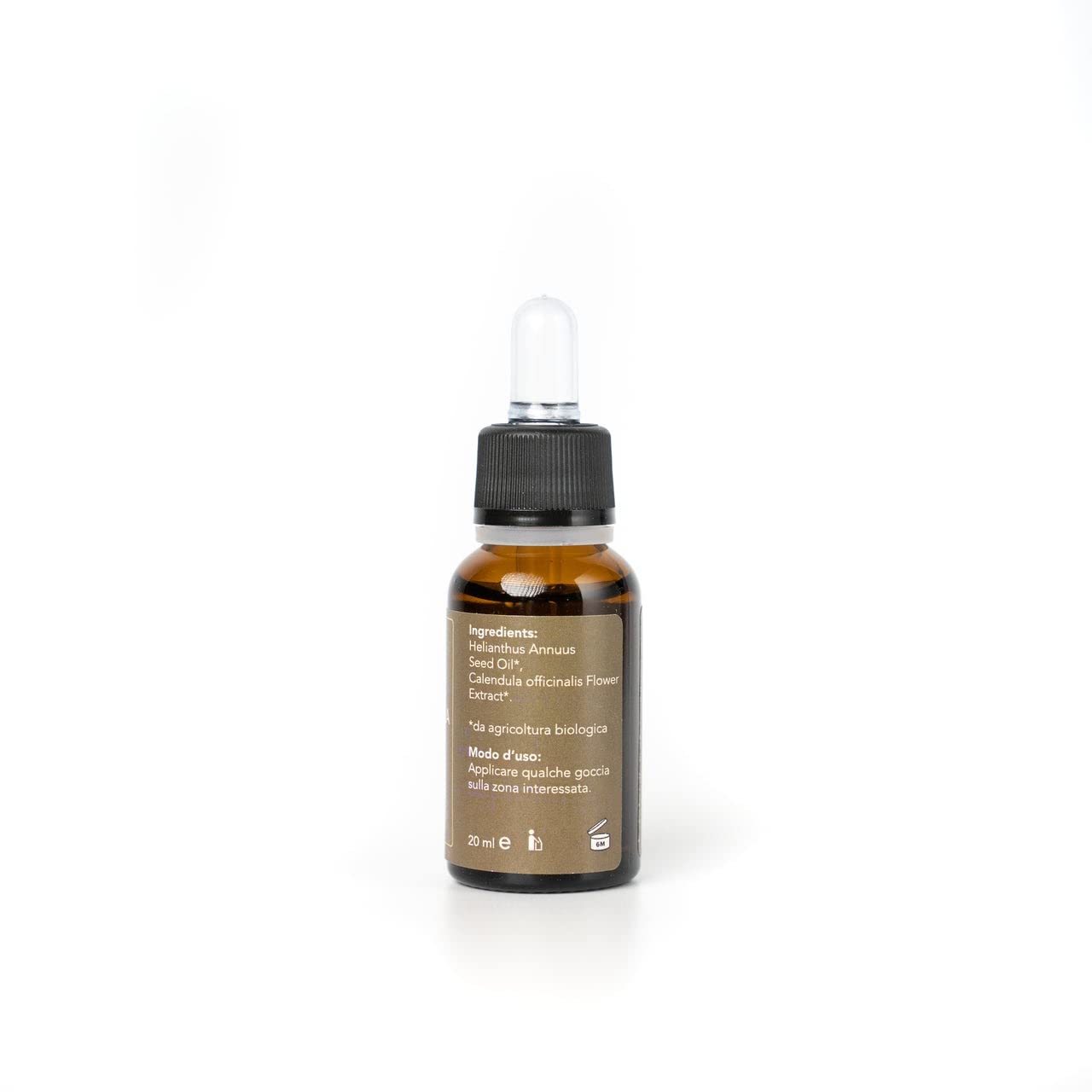 Sant'Egle Olio di Calendula Biologico, Oleolito cosmetico, 20ml