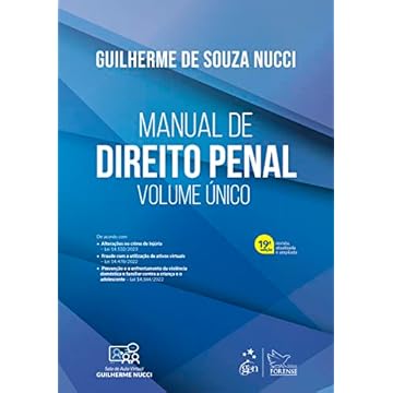 Capa do livro Manual de Direito Penal - Volume Único